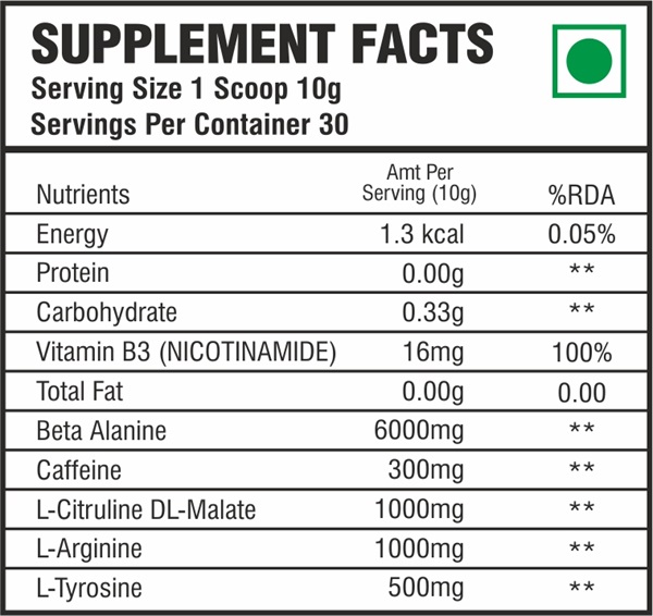 XTREME BATTLE - PRE-WORKOUT