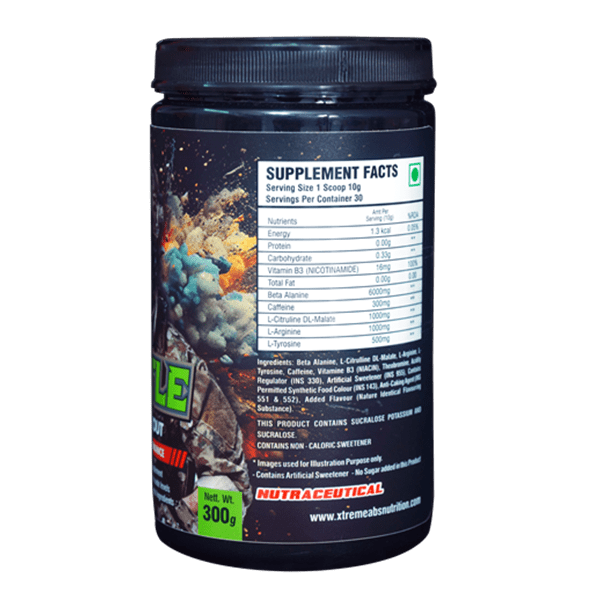 XTREME BATTLE - PRE-WORKOUT