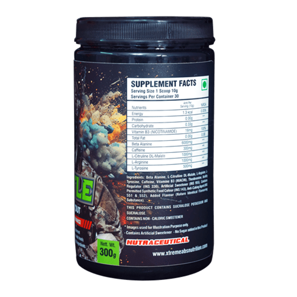 XTREME BATTLE - PRE-WORKOUT