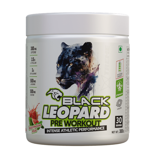 XTREME BLACK LEOPARD PRE WORKOUT