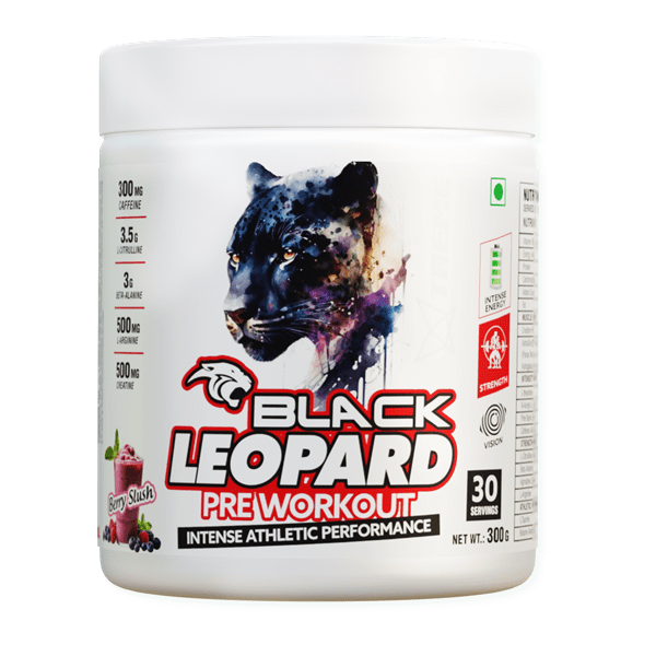 XTREME BLACK LEOPARD PRE WORKOUT